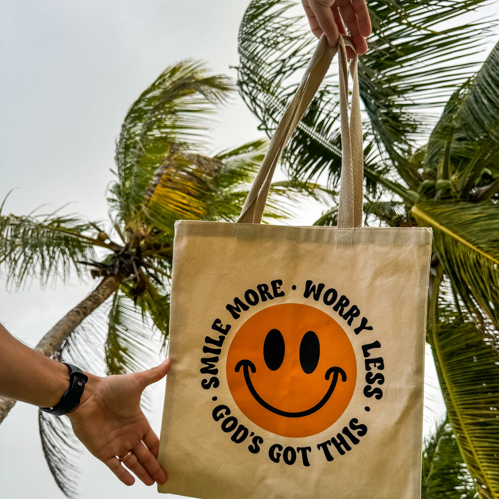 Smile More Tote