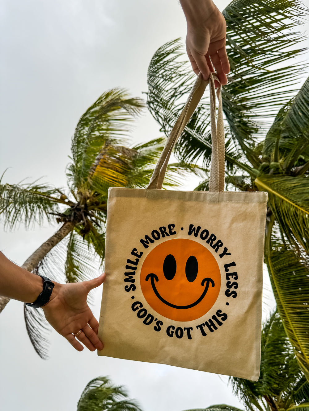 Smile More Tote