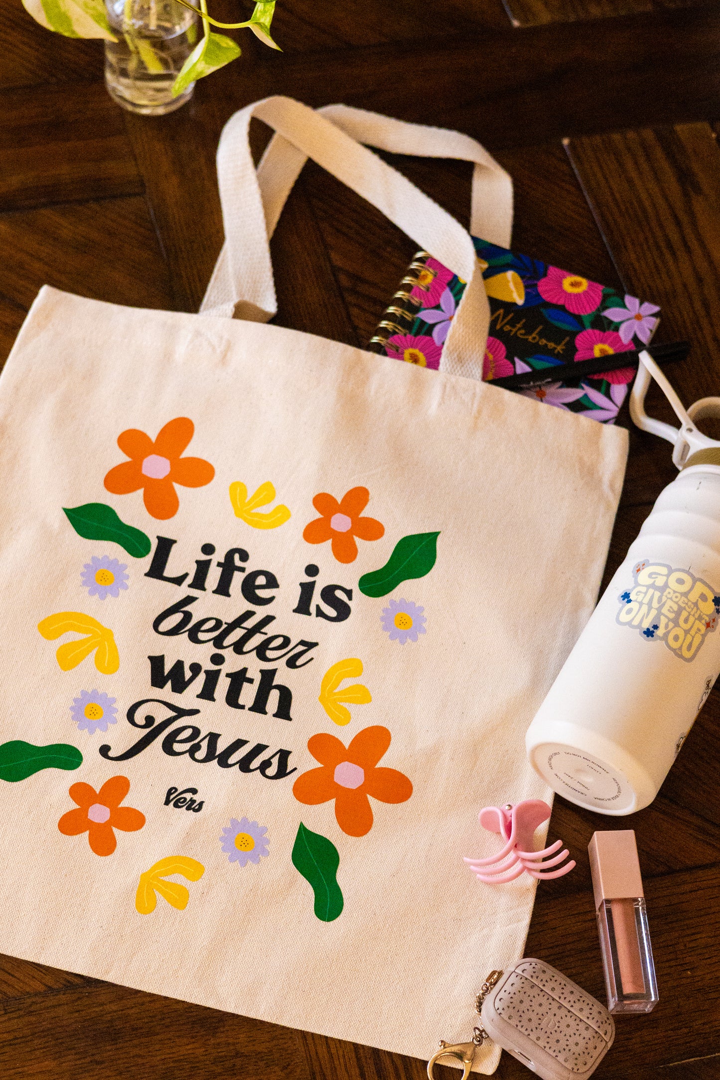 Life is Better Tote Bag