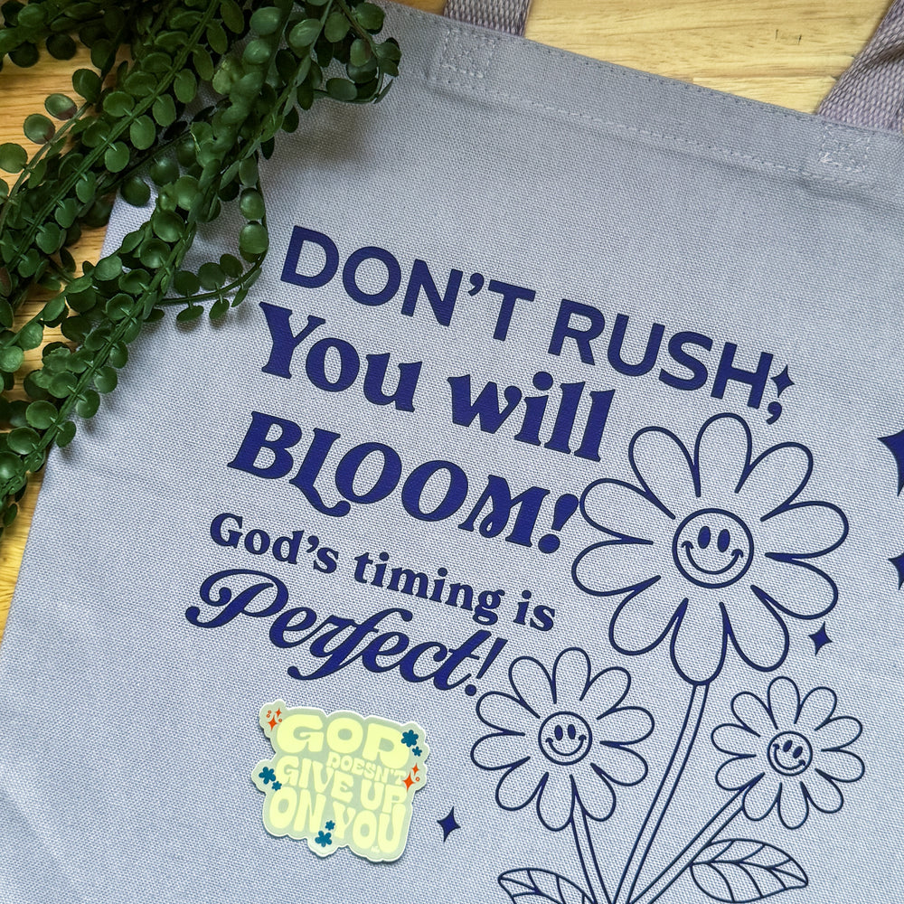 
                      
                        You Will Bloom Tote
                      
                    