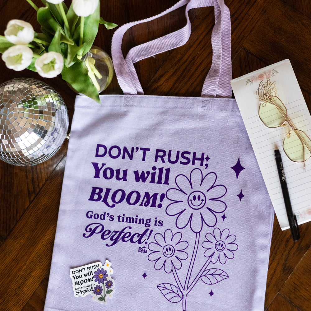 
                      
                        You Will Bloom Tote
                      
                    