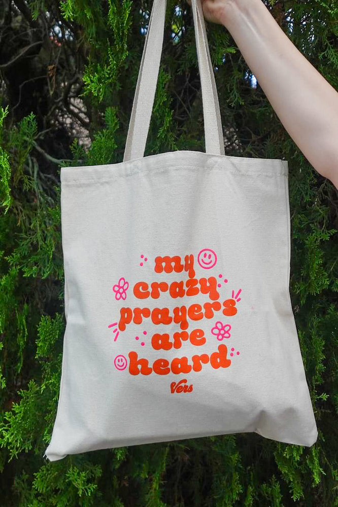 
                      
                        Crazy Prayer Tote
                      
                    