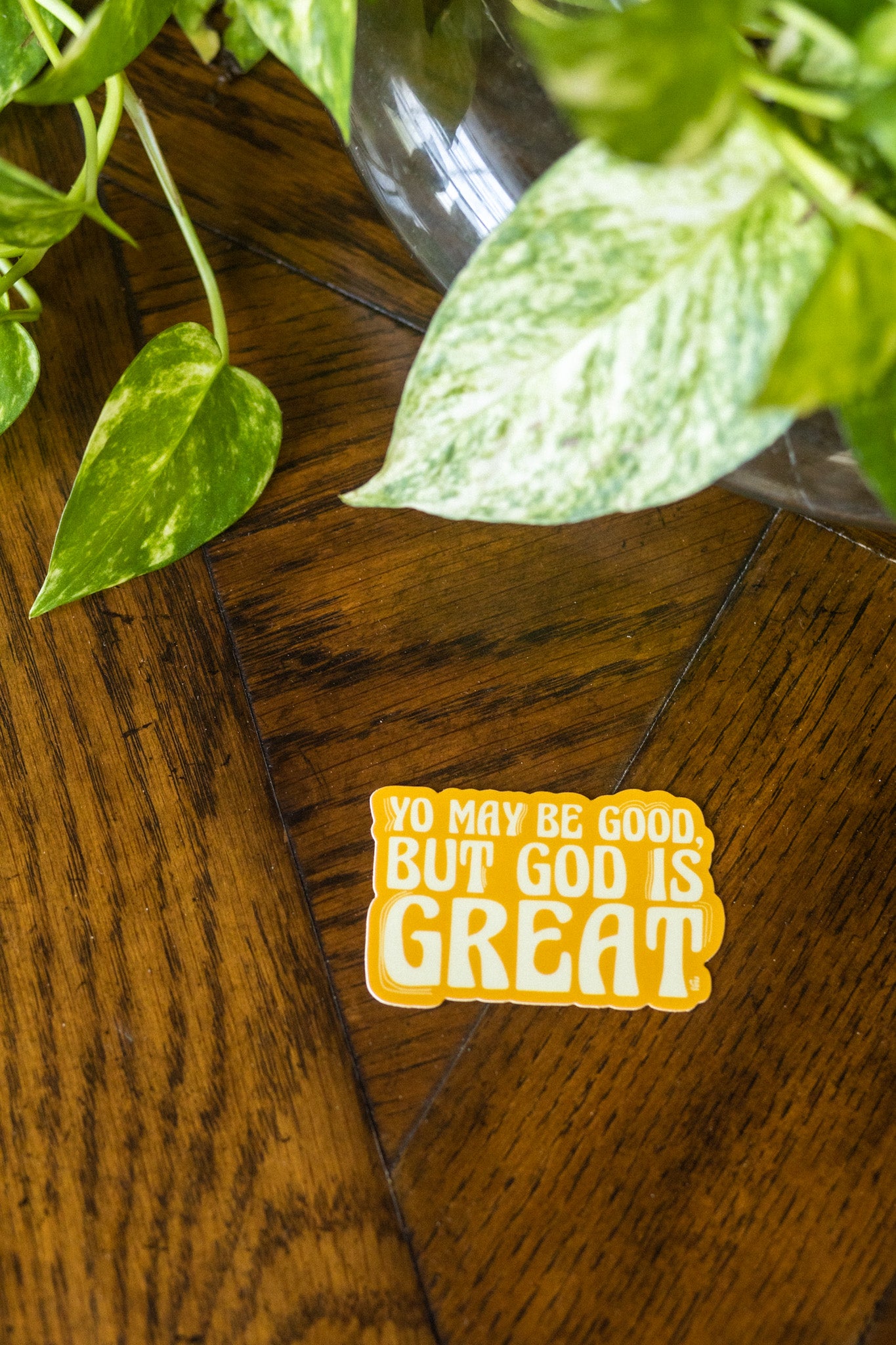 But God Is Great Sticker