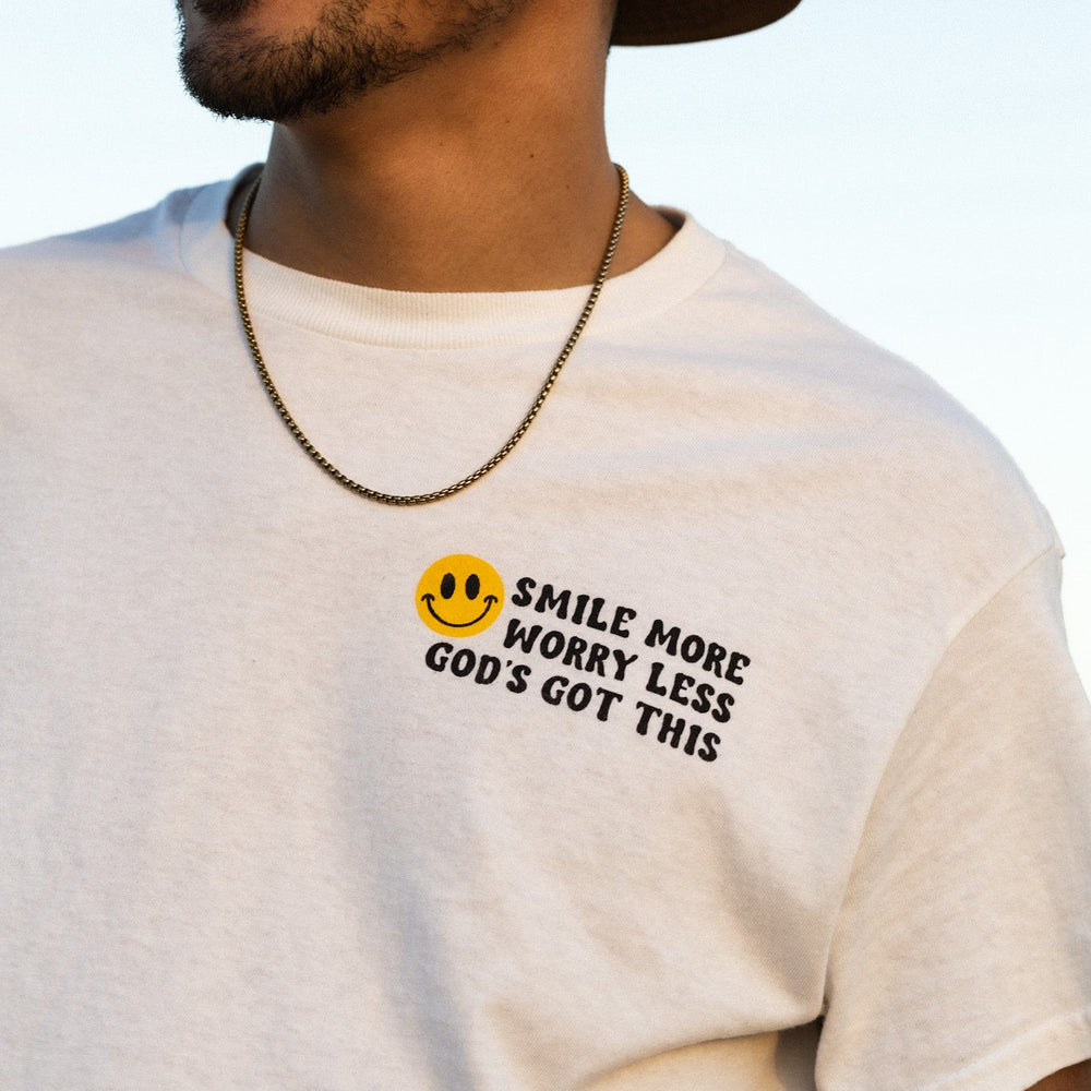 
                      
                        Smile More Tee
                      
                    