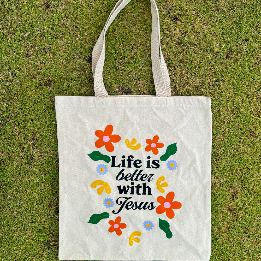 
                      
                        Life is Better With Jesus Tote
                      
                    