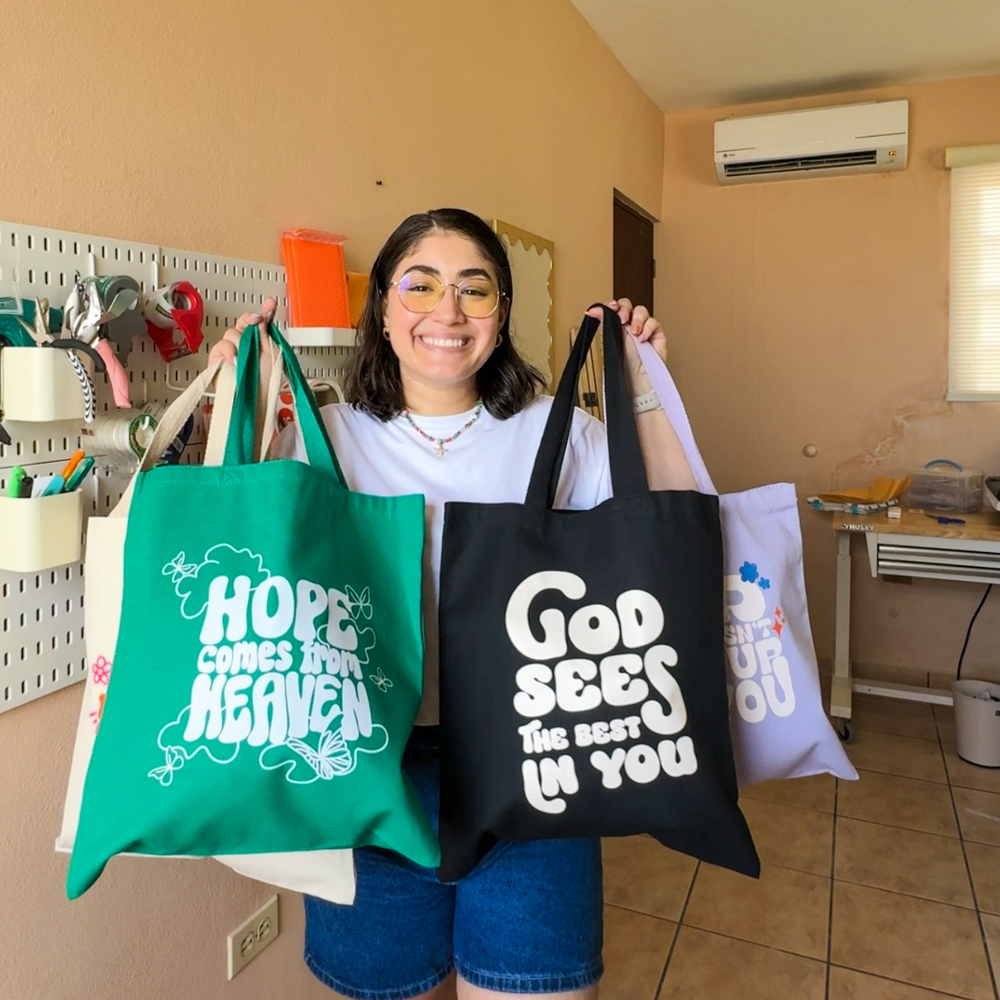 
                      
                        God Sees The Best In You Tote
                      
                    